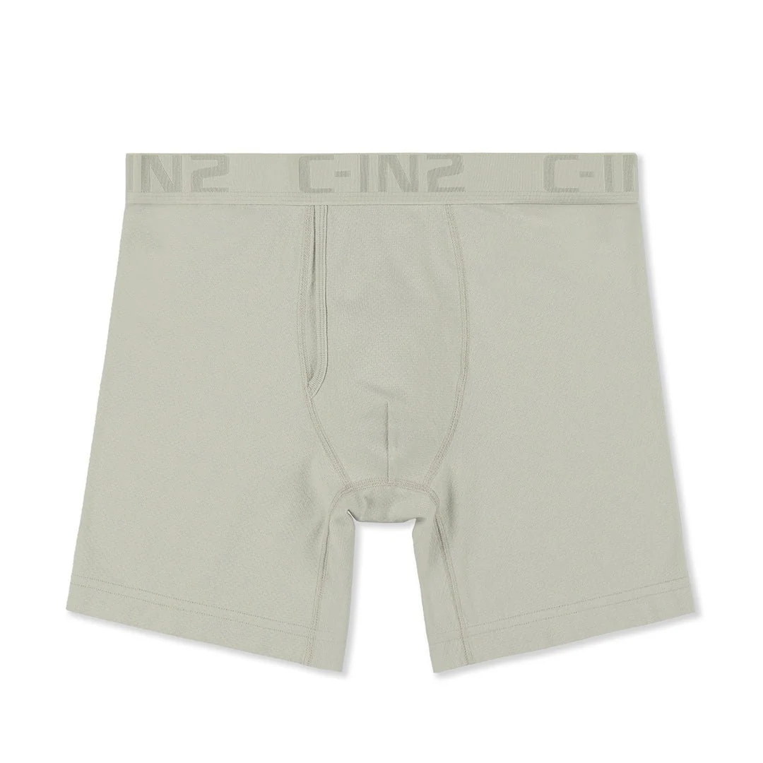 Flex Boxer Brief 7" Inseam Pebble Grey - Image 4