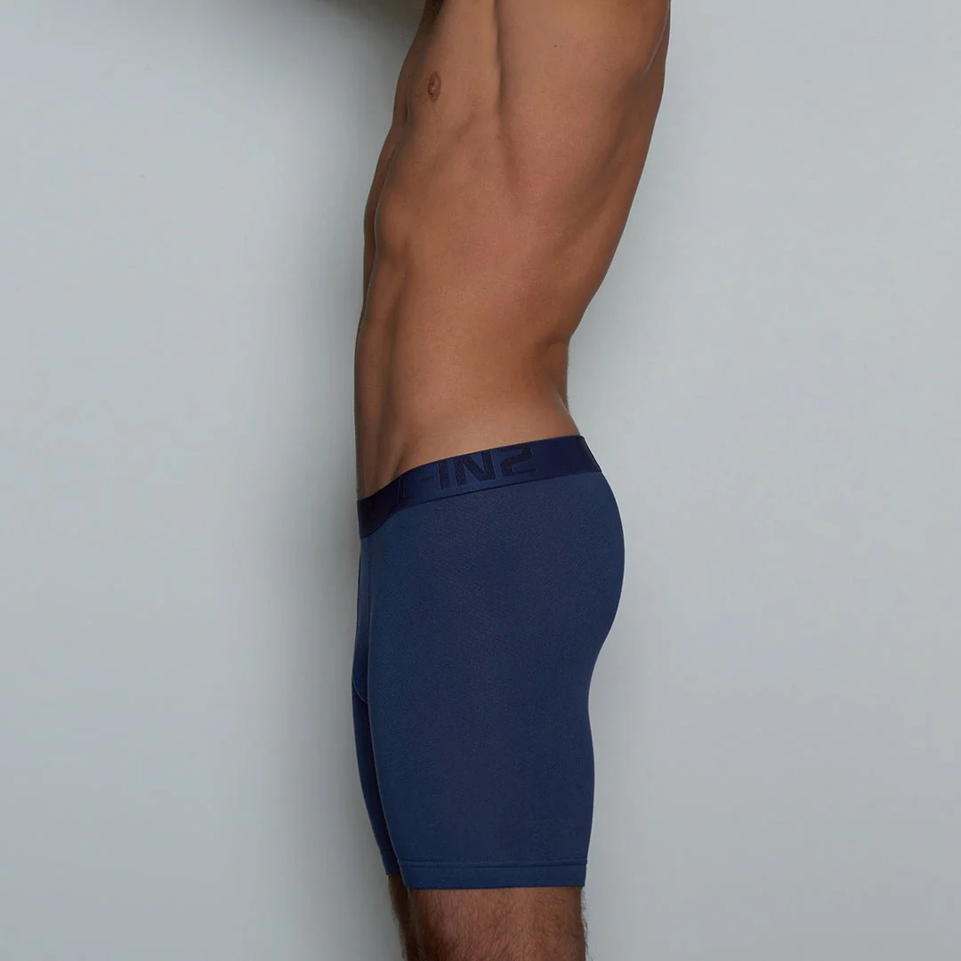 Flex Boxer Brief 7" Inseam Sapphire Blue - Image 4