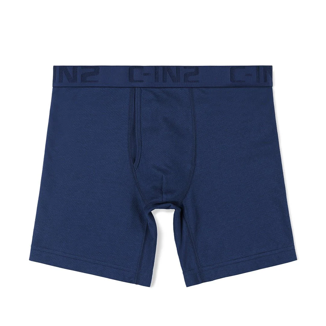 Flex Boxer Brief 7" Inseam Sapphire Blue - Image 5
