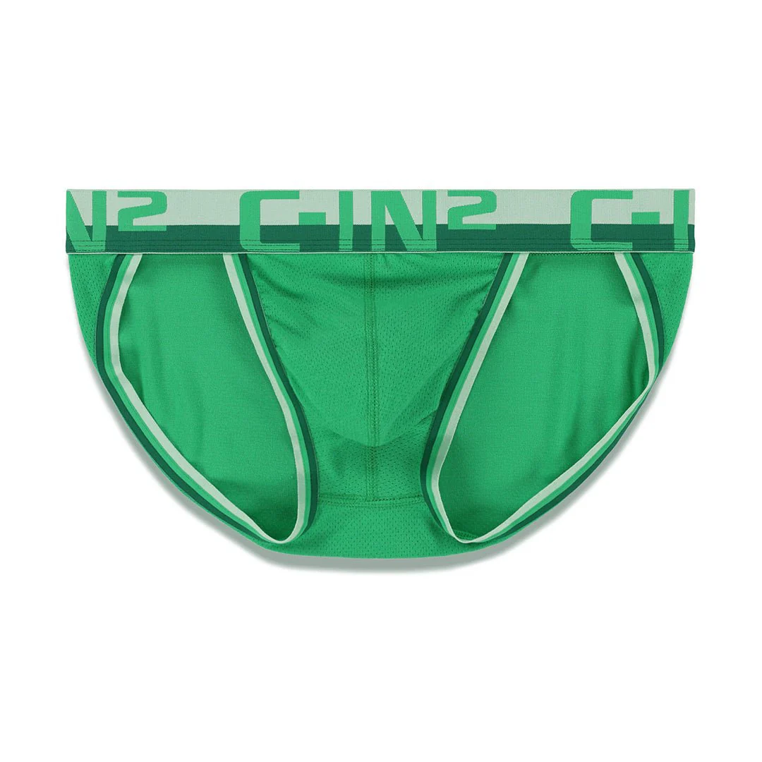 Grip Mesh Dash Brief Galileo Green - Image 5