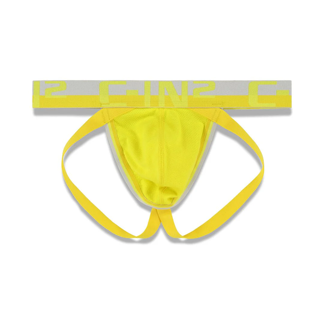 Grip Mesh Jock Yaron Yellow - Image 3