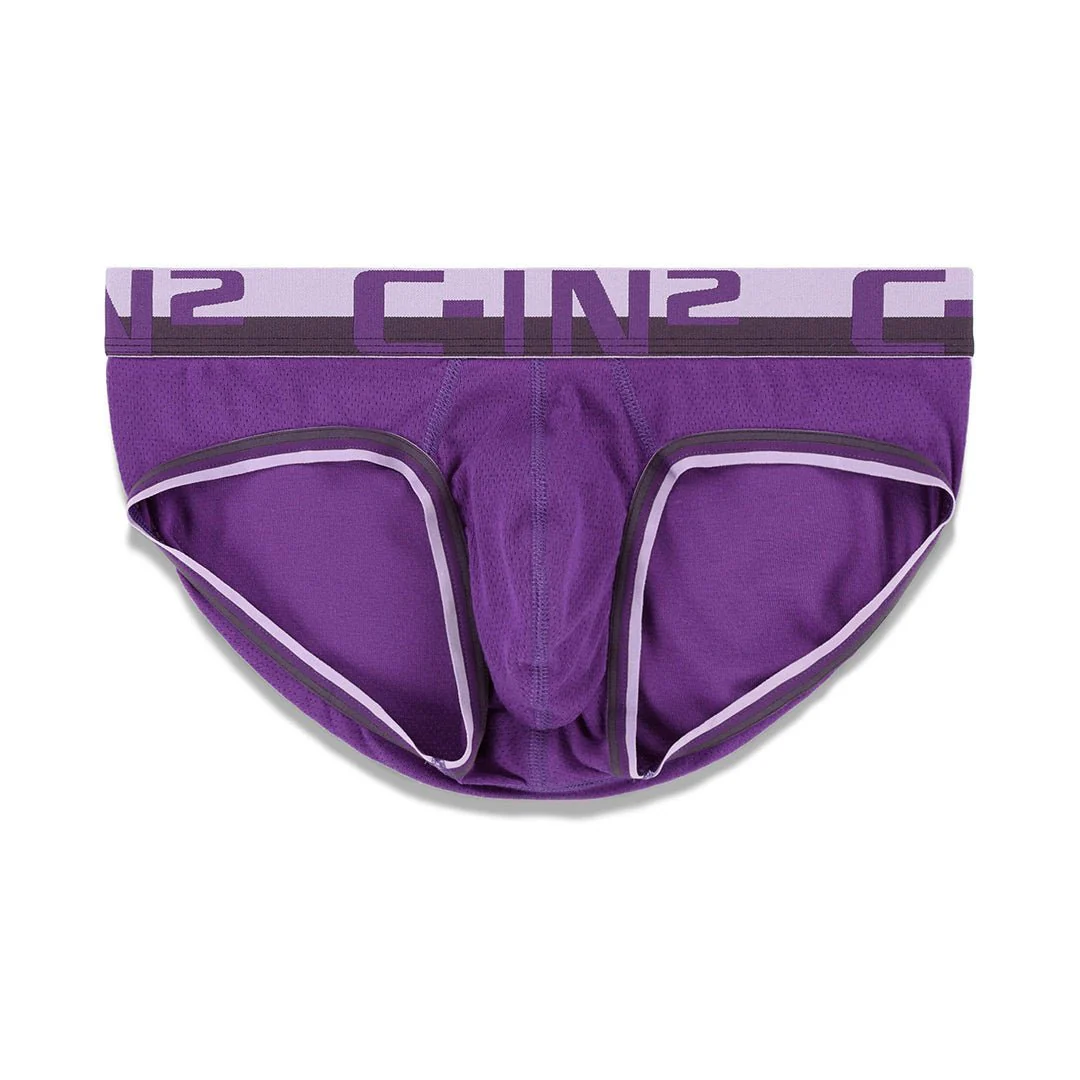 Grip Mesh Low Rise Brief Paco Purple - Image 4
