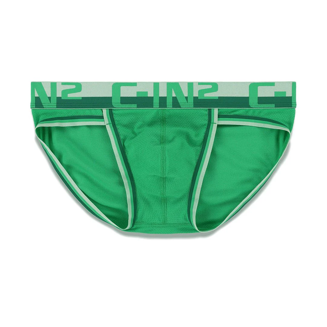 Grip Mesh Sport Brief Galileo Green - Image 4