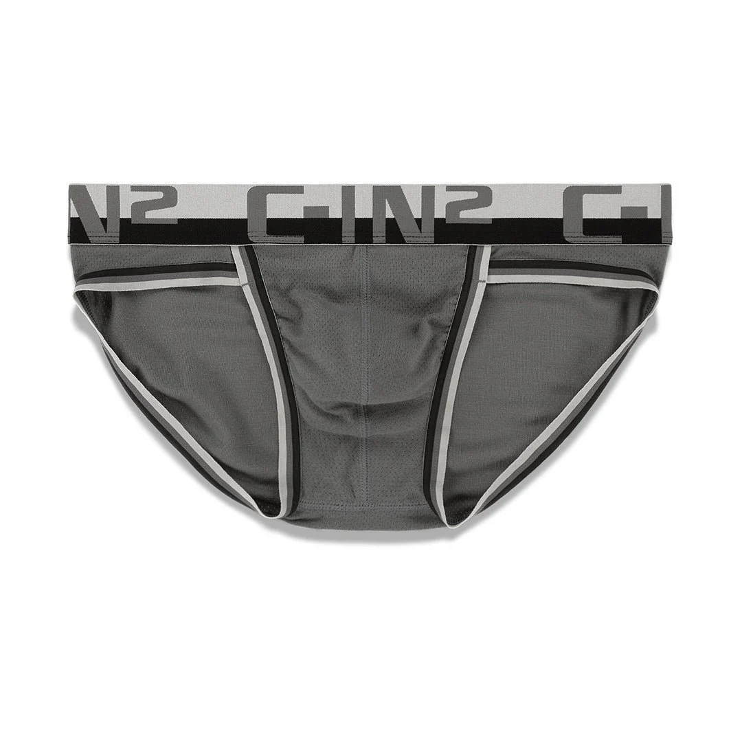 Grip Mesh Sport Brief Garner Gray - Image 5