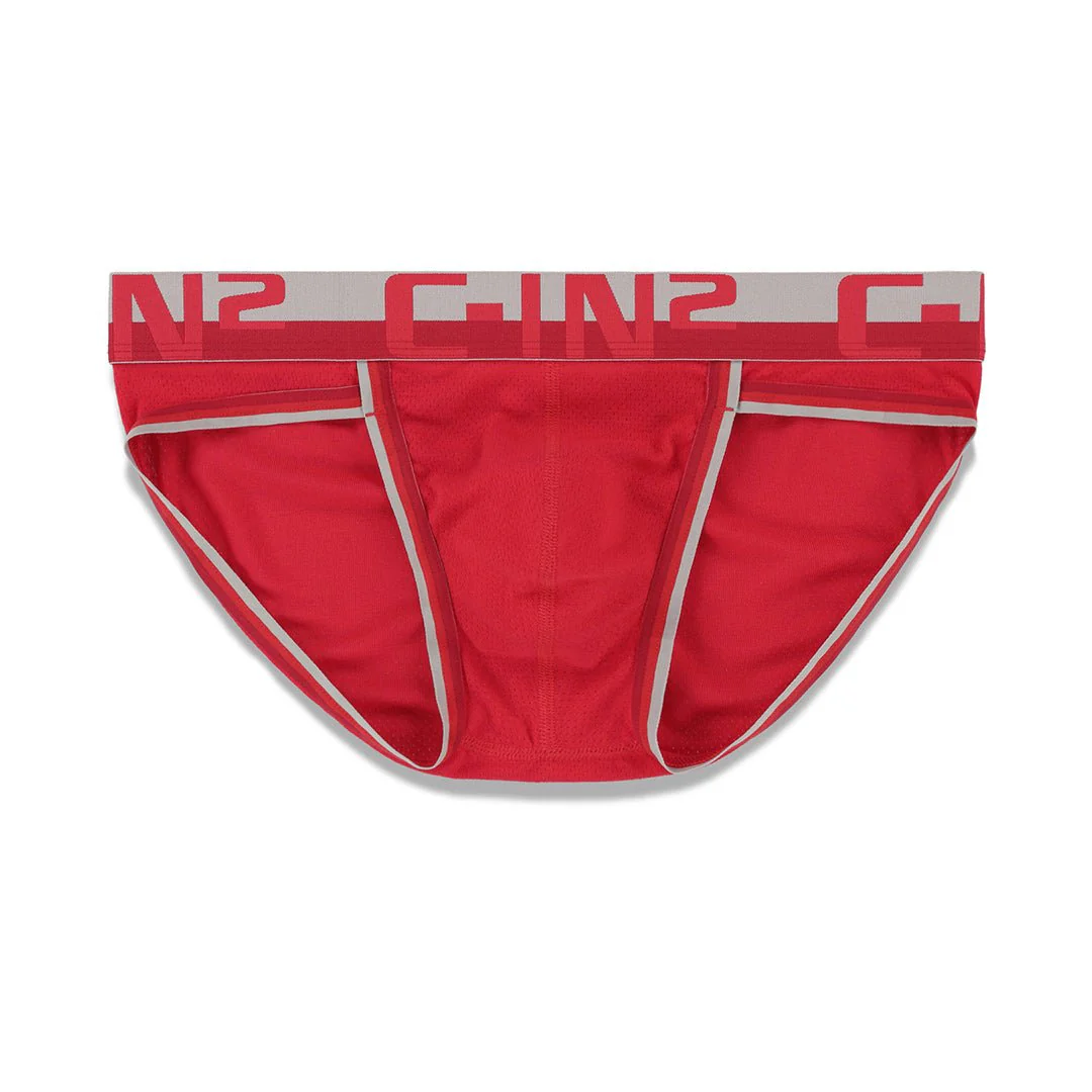 Grip Mesh Sport Brief Randall Red - Image 4