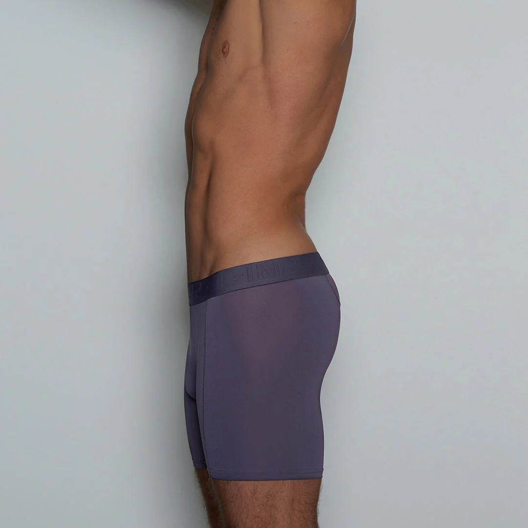Pro Boxer Brief 5" Inseam Twilight Purple - Image 4